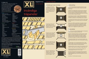 Invändiga träpaneler - XL Bygg