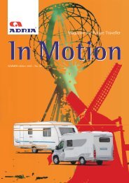 Magazine for Future Traveller - Adria Mobil