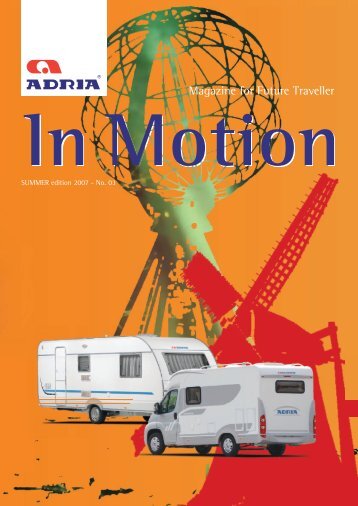 Magazine for Future Traveller - Adria Mobil