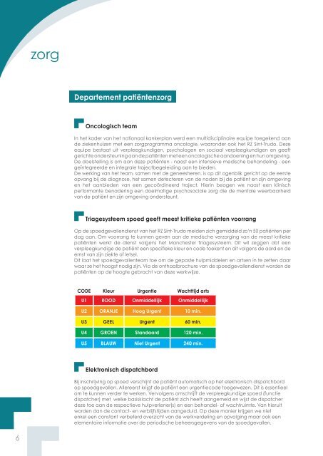 2009 - regionaal ziekenhuis Sint-Trudo