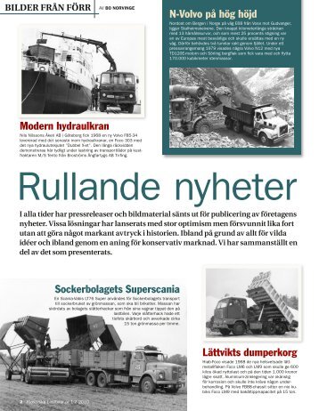 bilder från förr - Norvinges Transport