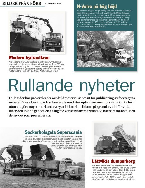 bilder från förr - Norvinges Transport