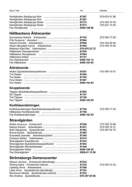 Telefonlista a-ö (pdf 236 kB, nytt fönster) - Västra Mälardalens ...