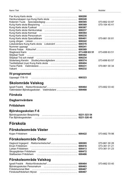 Telefonlista a-ö (pdf 236 kB, nytt fönster) - Västra Mälardalens ...