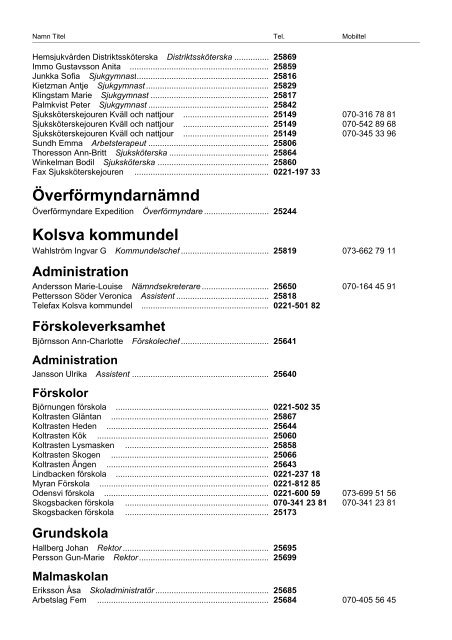 Telefonlista a-ö (pdf 236 kB, nytt fönster) - Västra Mälardalens ...