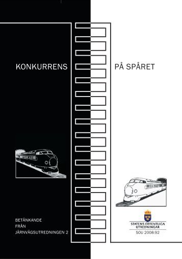 SOU 2008:92 Konkurrens - Seko