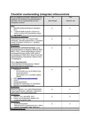 Checklist voor de voorbereiding van een integrale controle - Pmgg