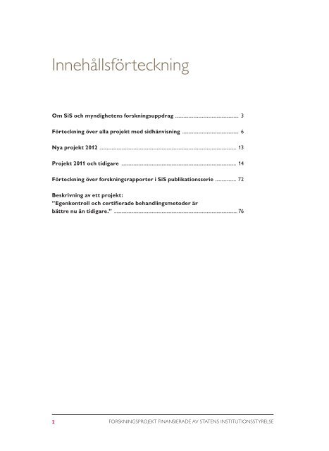 Forskningsprojekt finansierade av Statens institutionsstyrelse (pdf ...