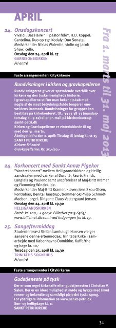 Fra 1. m arts til 31. m aj 2013 - Sankt Petri Schule