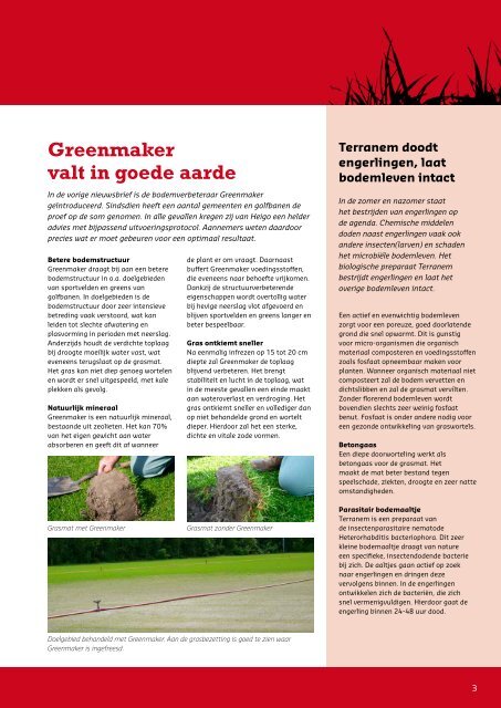 Sportvelden zijn het visitekaartje van de gemeente” - Heigo