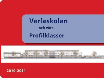 Broschyr profiler på Varlaskolan