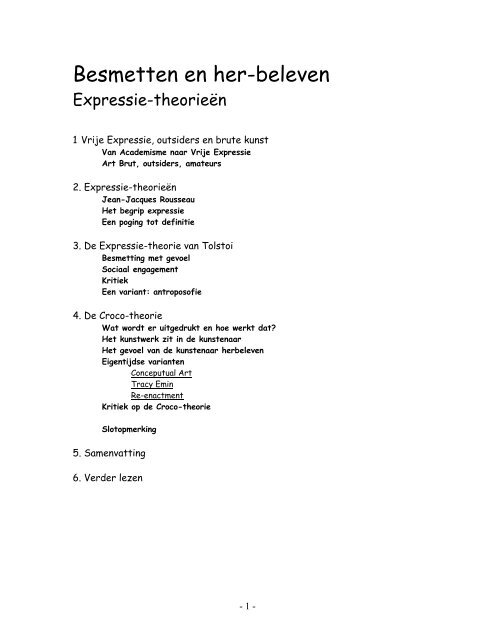 Expressie - KABK