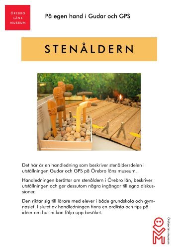 stenålder lärarhandl.pdf - Örebro läns museum