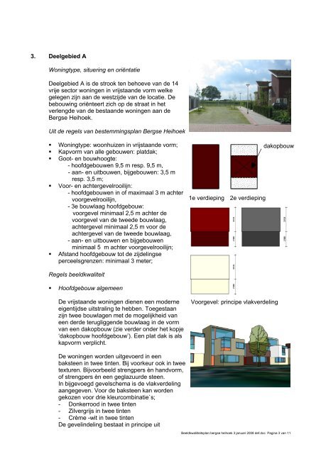 beeldkwaliteitsplan berghem zuid - Gemeente Oss