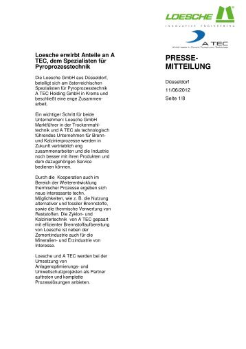 PRESSE- MITTEILUNG - Atec-ltd.com