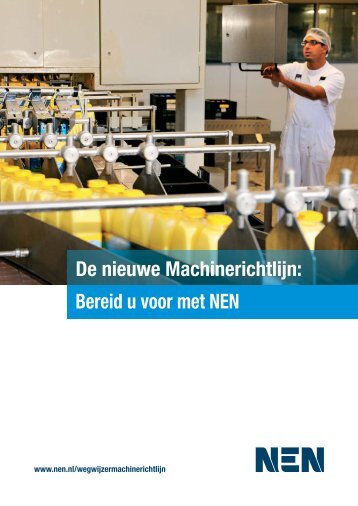 De nieuwe Machinerichtlijn - Werken & Kaas