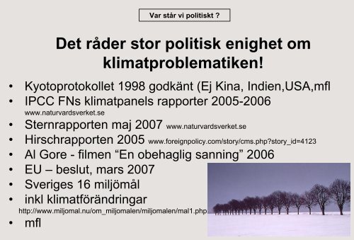 Konsumera Smartare och minska växthuseffekten