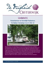 Lindeind 6 - De Vrijheid Oisterwijk