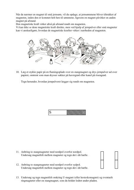 Magnetforsøg - Tekster for 9. klasse fysik-kemi