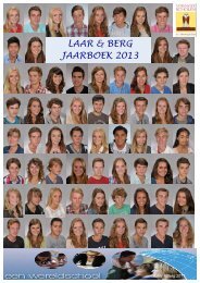 Jaarboek Laar en Berg 2012-2013 - Verenigde Scholen JA ...