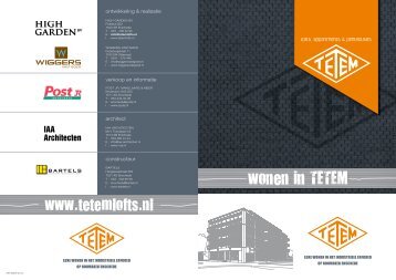 Klik hier op de Tetem 1 brochure downloaden