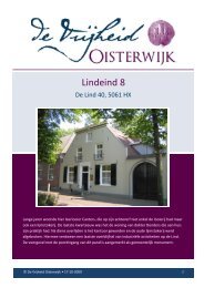 Lindeind 8 - De Vrijheid Oisterwijk