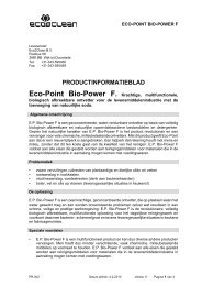 PIB / Productinformatieblad - MF Safe & Clean