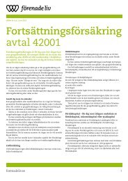 Produktblad (PDF) - Förenade Liv