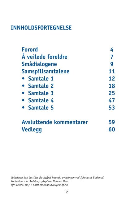 Samspillsveilederen - RBUP Øst og Sør