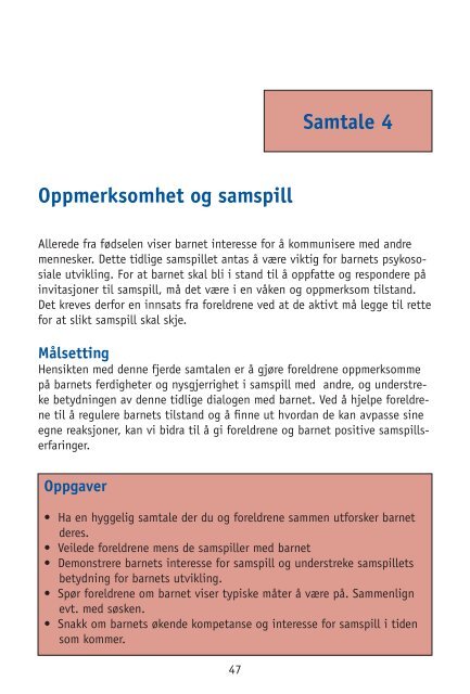 Samspillsveilederen - RBUP Øst og Sør