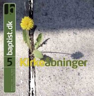 Nr. 5 - 2012 - Baptistkirken i Danmark