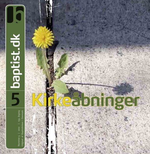 Nr. 5 - 2012 - Baptistkirken i Danmark