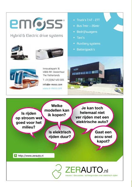 GUIDO VAN WOERKOM: - E-Mobility Magazine