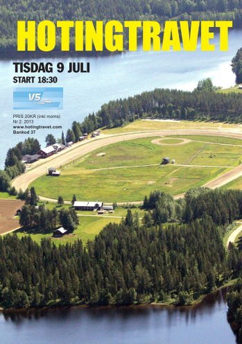 Program för Hoting 130709 - Hotingtravet