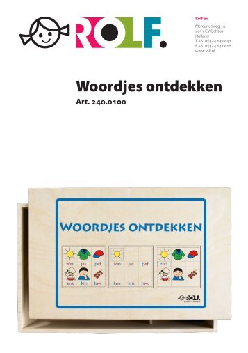 Woordjes ontdekken - Rolf