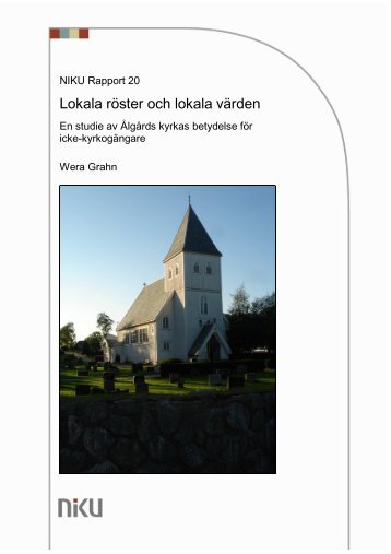 Slutversion Rapport NIKU kyrkan och lokala värden_rev03_09