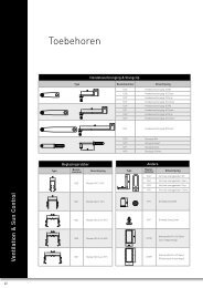 Toebehoren Duco ventilatie - Sloterop