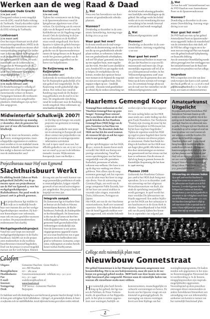 Stadskrant 50 - Gemeente Haarlem