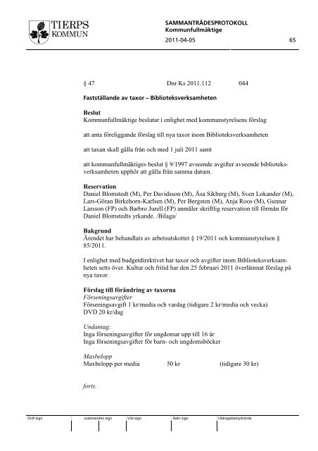 Kf protokoll 110405.pdf - Tierps kommun