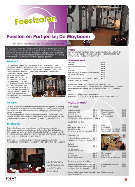 Sociaal Cultureel Centrum De Mayboom - Sportfondsen