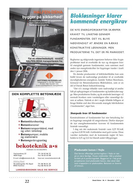 Download blad nr. 4-2005 som pdf - Dansk Beton