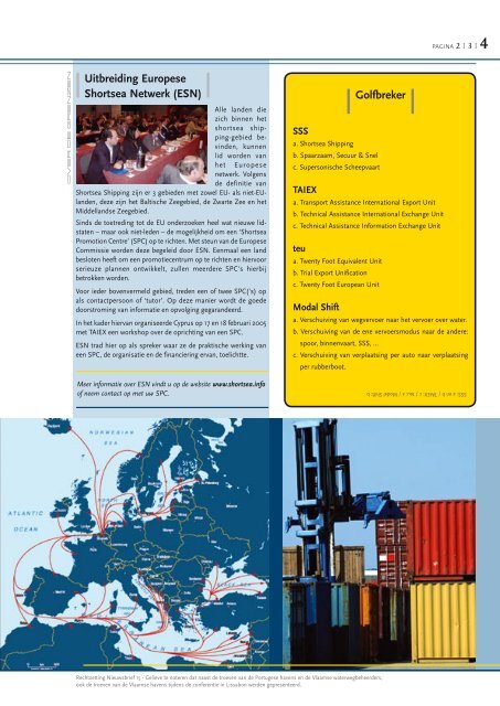 Nieuwsbrief 16 (660 KB) - Shortsea Shipping Vlaanderen