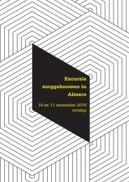 Excursie zorggebouwen in Almere - BNA Onderzoek