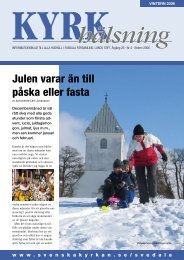 Kyrkhälsning 2006 nr 4 - Svedala församling