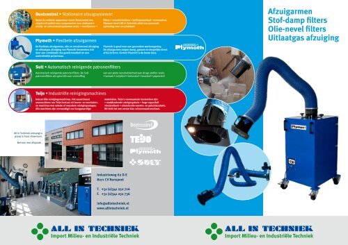 Plymoth Brochure downloaden - All in Techniek