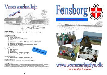 Fønsborg - plads til 60 personer - Leder - FDF