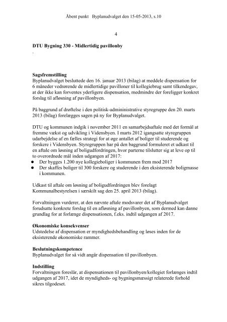 Byplanudvalget 15-05-2013 - Protokol med bilag - Lyngby Taarbæk ...