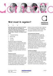 Wat moet ik regelen?.pdf - Alzheimer Nederland