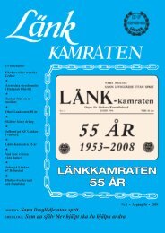 LÄNKKAMRATEN 55 ÅR - Länkens Kamratförbund