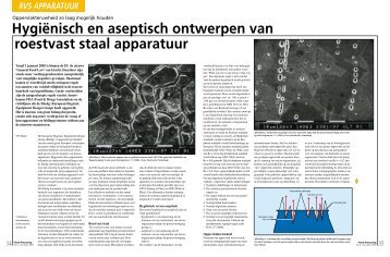 Hygiënisch en aseptisch ontwerpen van ... - Fluids Processing